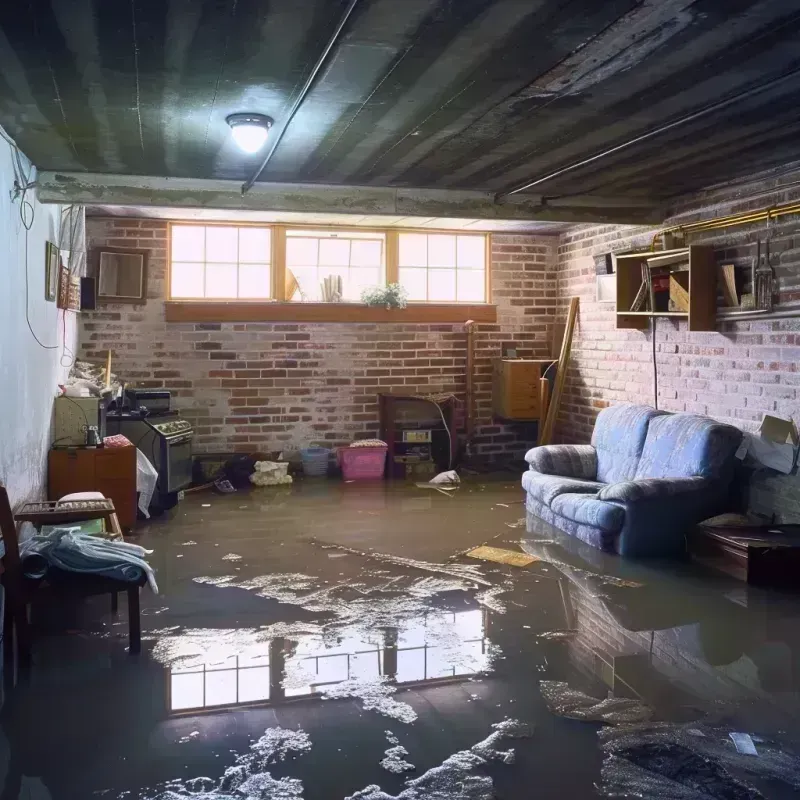 Flooded Basement Cleanup in Coleman, MI